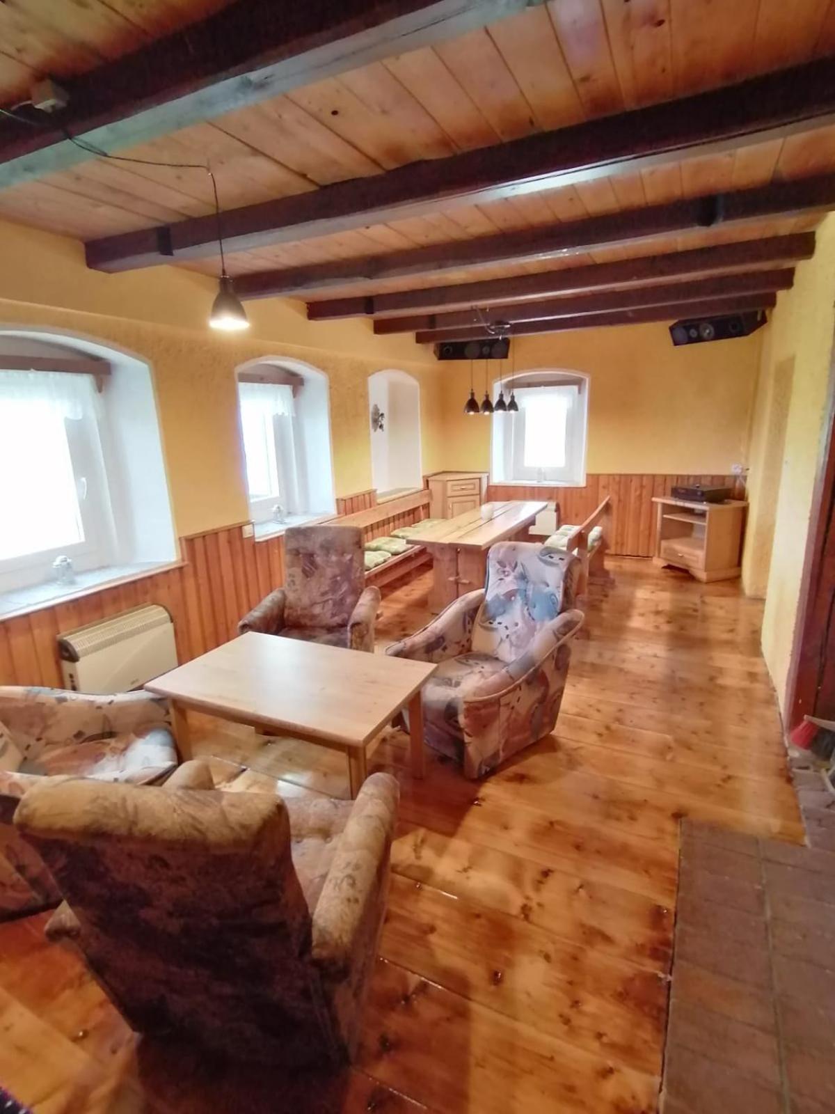 Medvedi Boudy Villa Loucna pod Klinovcem Exterior photo